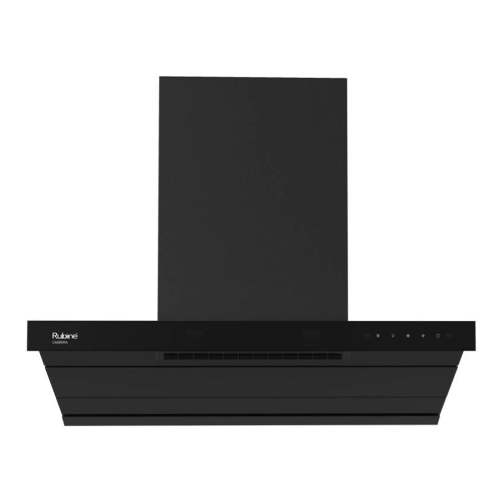 RUBINE CHIMNEY HOOD RCH-CASSERA-90BL 90CM 1650M3/H